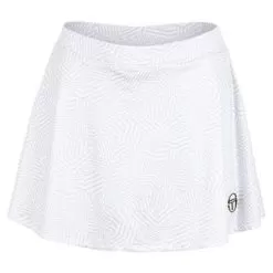 Sergio Tacchini.gif Sergio Tacchini Women's Melbourne Dazzle Tennis Skort White
