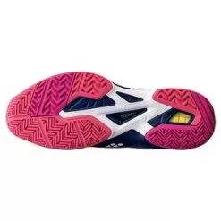 Yonex Women's Power Cushion Sonicage 2 Tennis Shoes Navy And Pink