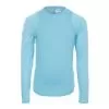 Lucky In Love Girls` Long Sleeve Athletic Tennis Crew Ocean