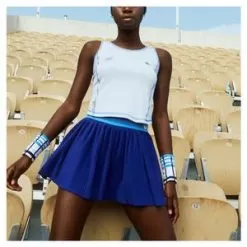 Lacoste Women's Roland Garros 2022 Tennis Tank White -Tennis Passion TF0786 V10U22 3