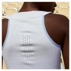 Lacoste Women's Roland Garros 2022 Tennis Tank White -Tennis Passion TF0786 V10U22 6