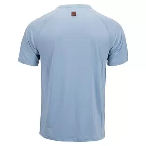 Fila Men's Cross Court Short Sleeve Tennis Henley 2 Fila Men's Cross Court Short Sleeve Tennis Henley - Image 2