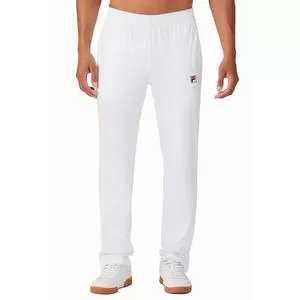 Fila Men's Whiteline Tennis Track Pant White 2 Fila Men's Whiteline Tennis Track Pant White - Image 2