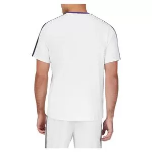 Fila Men's Back Spin Short Sleeve Tennis Crew White And Black 2 Fila Men's Back Spin Short Sleeve Tennis Crew White And Black - Image 2