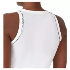 Fila Women's Foul Line High Neck Tennis Tank White And Fiji Palm -Tennis Passion TW118252 100S22 6