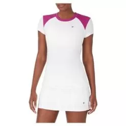 Fila Women's Baseline Short Sleeve Tennis Top -Tennis Passion TW13A753 S22 100 4