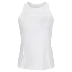 Fila Women's Whiteline Racerback Tennis Tank White 5 Fila Women's Whiteline Racerback Tennis Tank White -Tennis Passion TW13B699 100U221