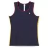Fila Women's Heritage Full Coverage Tennis Tank Navy And Magenta Purple