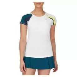 Fila Women's Heritage Short Sleeve Tennis Top -Tennis Passion TW23C154 F22 100 3