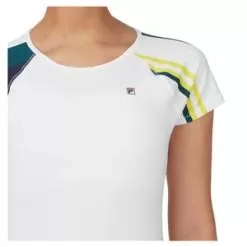 Fila Women's Heritage Short Sleeve Tennis Top -Tennis Passion TW23C154 F22 100 6