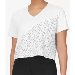 Fila Women's Deuce Court Graphic Tennis Tee White