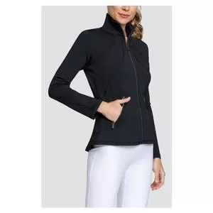 Tail Women's Rachel Tennis Jacket Onyx 3 Tail Women's Rachel Tennis Jacket Onyx - Image 3