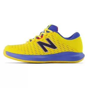 New Balance Women's 696v4 B Width Tennis Shoes Egg Yolk And Bright Lapis 2 New Balance Women's 696v4 B Width Tennis Shoes Egg Yolk And Bright Lapis - Image 2