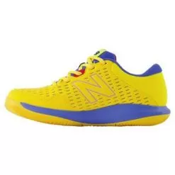 New Balance Women's 696v4 D Width Tennis Shoes Egg Yolk And Bright Lapis 8 New Balance Women's 696v4 D Width Tennis Shoes Egg Yolk And Bright Lapis -Tennis Passion WCH696Y4 21