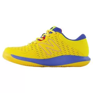 New Balance Women's 696v4 D Width Tennis Shoes Egg Yolk And Bright Lapis 3 New Balance Women's 696v4 D Width Tennis Shoes Egg Yolk And Bright Lapis - Image 3