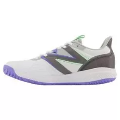 New Balance Women's 796v3 D Width Tennis Shoes NB White And Castlerock -Tennis Passion WCH796W3 22