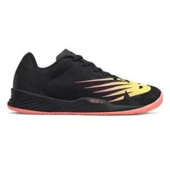 New Balance Women's 896v3 B Width Tennis Shoes Black And Ginger Pink