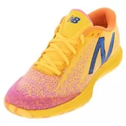 New Balance Women's FuelCell 996v4.5 B Width Tennis Shoes Vibrant Apricot And Orange