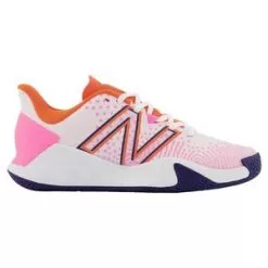 New Balance Women's Fresh Foam X Lav V2 B Width Tennis Shoes White And Vibrant Pink