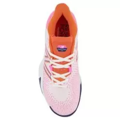 New Balance Women's Fresh Foam X Lav V2 B Width Tennis Shoes White And Vibrant Pink -Tennis Passion WCHLAVJ2 3