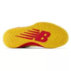 New Balance Women's Fresh Foam X Lav V2 D Width Tennis Shoes Egg Yolk And True Red -Tennis Passion WCHLAVU2 51