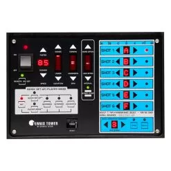 Sports Tutor Tennis Tower IO Deluxe Ball Machine W/ Remote Option -Tennis Passion tower io deluxe control panel 1000 1000